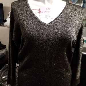 Blk sparkle sweater